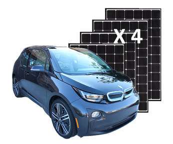 Intermediate Energy Upgrade: Mid-size solar panel system, complete and installed, and/or 1 Compact or Mid-Size, Economy or Midrange plug-in vehicle (EVs: BMW i3, VW e-Golf, Chevy Bolt, PHEVs: Chevy Volt, Ford Fusion Energi, Honda Clarity, or PHEVs: BMW i3RE, 330e, Honda Clarity, Hyundai Sonata, Kia Optima, Mini Countryman S-E, Toyota Prius Prime), or similar.