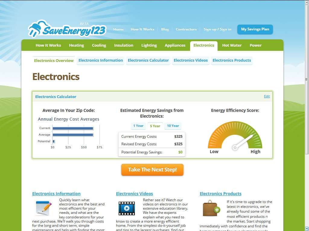 SaveEnergy.com, Appliances.