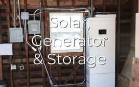 solar generator & storage