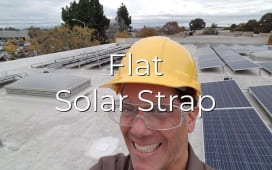 flat solar strap