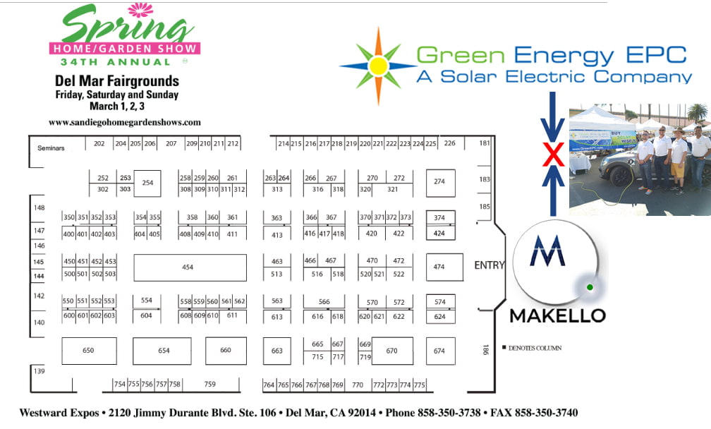 Del Mar Fairgrounds Spring Home and Garden Show