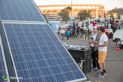 Mobile Energy Ecosystem provides power to food vendors