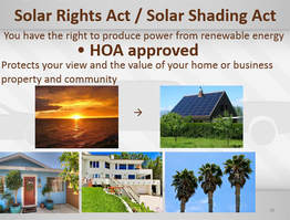 Solar Rights Act & Solar Shading Act