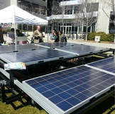 Solar powered cotton candy at UCSD