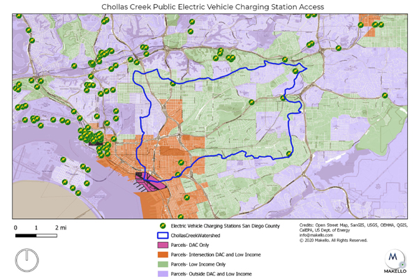 Public Electric Vehicle Charging Station Access Inequity