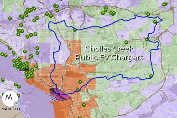 Public Electric Vehicle Charging Station Access Inequity