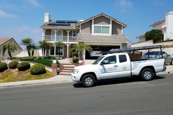 Makello and Green Energy EPC residential solar installation