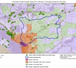 There Are Few Ev Chargers In Chollas Creek. Most On Border