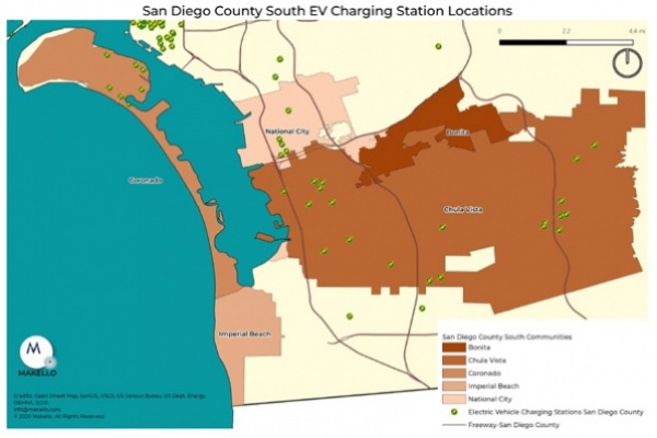 Electric Vehicle Charging in South County San Diego