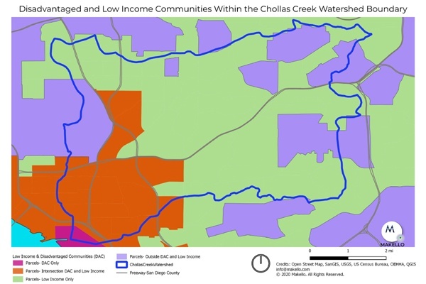 Disadvantaged and Low Income Communities in San Diego