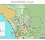 Traffic Density In North County San Diego