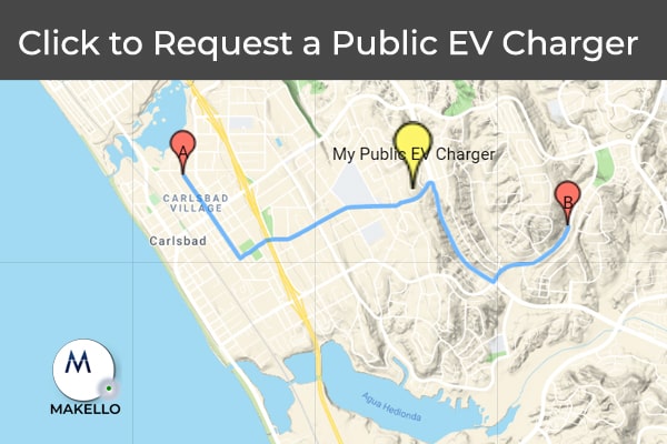 Request a Public Electric Vehicle Charger. CalEVIP program