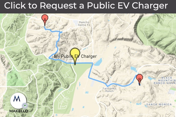 Request a Public Electric Vehicle Charger. CalEVIP program