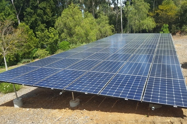 Makello and Green Energy EPC ground mount solar installation